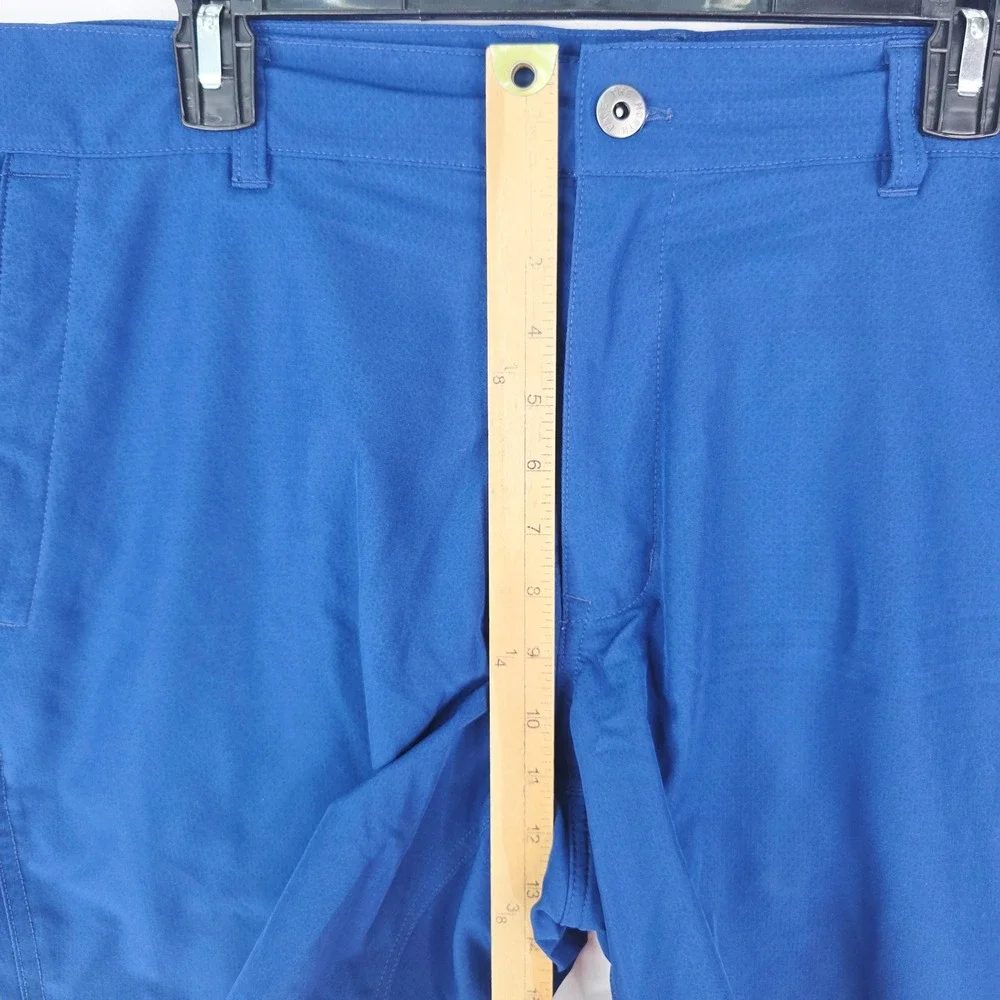 The North Face Mens Blue FlashDry Hiking Rolling Sun Shorts Size 38 NF0A3T2Q